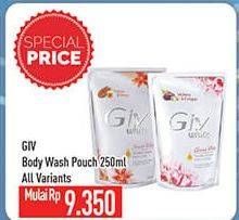 Promo Harga GIV Body Wash All Variants 250 ml - Hypermart