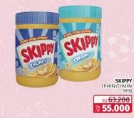 Promo Harga Skippy Peanut Butter Chunky, Creamy 500 gr - Lotte Grosir