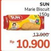 Promo Harga SUN Marie Biscuit 150 gr - Alfamidi