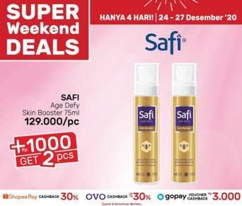 Promo Harga SAFI Age Defy Skin Booster 75 ml - Guardian