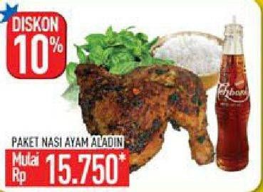 Promo Harga Nasi + Ayam Bakar + Sosro Teh Botol  - Hypermart