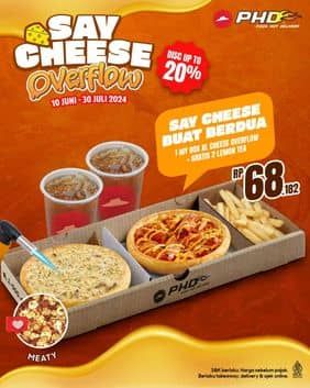 Promo Harga Say Cheese Overflow  - Pizza Hut