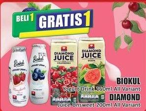 Promo Harga Biokul Minuman Yogurt/Diamond Juice   - Hari Hari