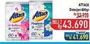 Promo Harga Attack Detergent Powder 800 gr - Hypermart