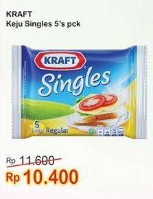 Promo Harga KRAFT Singles Cheese 5 pcs - Indomaret