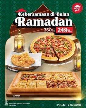 Promo Harga Kebersamaan di Bulan Ramadan  - Pizza Hut