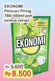 Promo Harga Ekonomi Pencuci Piring Power Liquid All Variants 650 ml - Indomaret