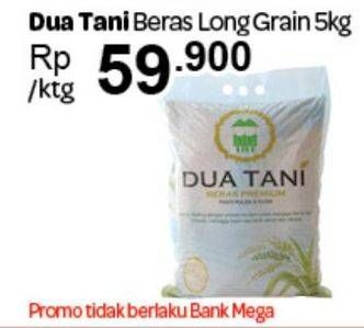 Promo Harga Dua Tani Beras Long Grain 5 kg - Carrefour