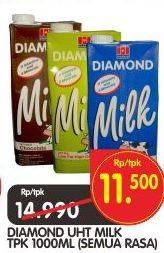 Promo Harga DIAMOND Milk UHT All Variants 1000 ml - Superindo