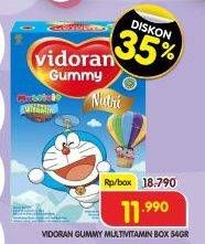 Promo Harga Vidoran Gummy Multivitamin 54 gr - Superindo
