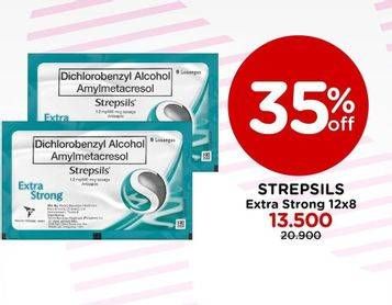 Promo Harga STREPSILS Candy Extra Strong 20 gr - Watsons
