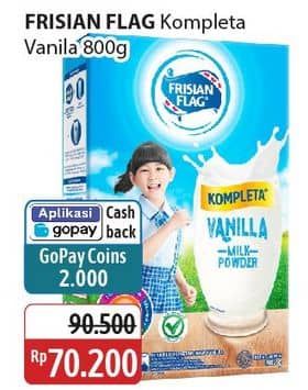 Promo Harga Frisian Flag Susu Bubuk Kompleta Vanila 800 gr - Alfamidi