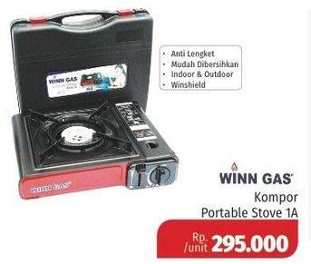 Promo Harga WINN GAS Portable Gas Cooker 1A  - Lotte Grosir