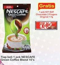 Promo Harga Nescafe Green Blend 10 sachet - Indomaret