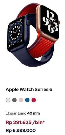 Promo Harga Apple Watch Series 6 1 pcs - iBox