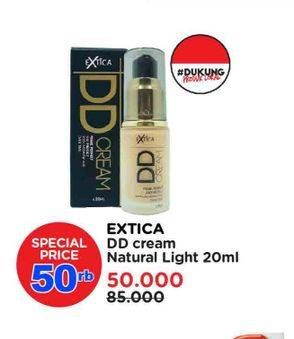 Promo Harga Extica DD Cream Natural Light 20 ml - Watsons