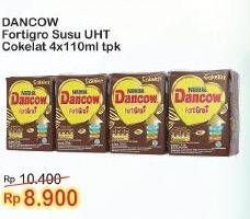 Promo Harga DANCOW Fortigro UHT Cokelat 110 ml - Indomaret