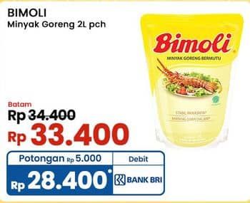 Promo Harga Bimoli Minyak Goreng 2000 ml - Indomaret