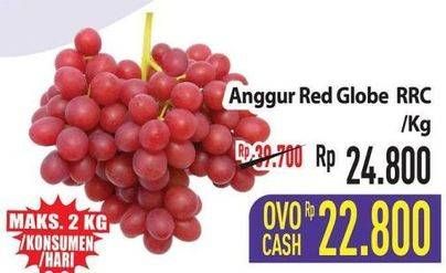 Promo Harga Anggur Red Globe RRC  - Hypermart