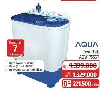 Promo Harga AQUA QW-755XT  - Lotte Grosir