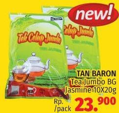 Promo Harga Tan Baron Teh Celup Jumbo 10 pcs - LotteMart