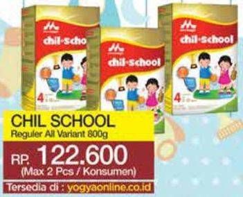 Promo Harga MORINAGA Chil School Gold All Variants 800 gr - Yogya