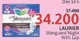 Promo Harga Laurier Super Slimguard Night 35cm 12 pcs - Alfamidi