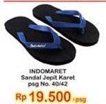 Promo Harga INDOMARET Sandal 40, 41, 42 1 pcs - Indomaret