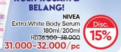Promo Harga NIVEA Body Serum 180 ml - Guardian