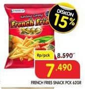 Promo Harga Siantar Top FRENCH FRIES 2000 Kentang Goreng 62 gr - Superindo