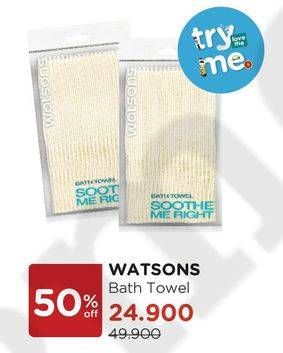 Promo Harga WATSONS Bath Towel  - Watsons
