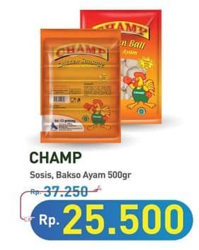 Promo Harga Champ Sosis/Bakso  - Hypermart