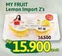 My Fruit Lemon Import 2 pcs Diskon 3%, Harga Promo Rp15.900, Harga Normal Rp16.500