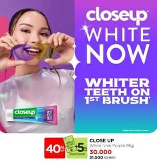 Close Up White Now