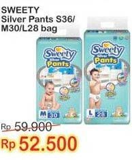 Promo Harga Sweety Silver Pants L28, M30  - Indomaret