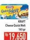 Promo Harga KRAFT Quick Melt 165 gr - Hypermart