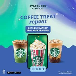 Promo Harga Coffee Treat Repeat  - Starbucks