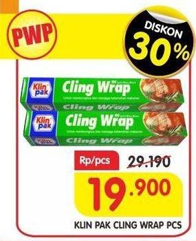 Promo Harga Klinpak Cling Wrap  - Superindo