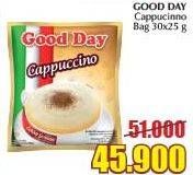 Promo Harga Good Day Cappuccino 30 pcs - Giant