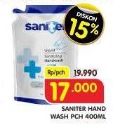 Promo Harga SANITER Hand Wash 400 ml - Superindo