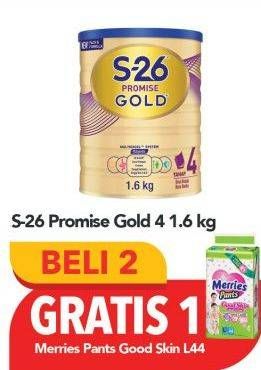 Promo Harga S26 Promise Gold Susu Pertumbuhan 1600 gr - Carrefour
