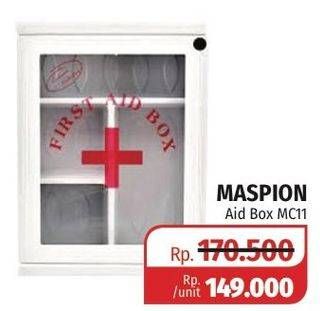 Promo Harga MASPION First AID Box MC-11  - Lotte Grosir
