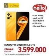 Promo Harga REALME 9 4G 8 GB + 128 GB  - Carrefour