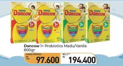 Promo Harga Dancow Nutritods 1+ Madu, Vanila 800 gr - Carrefour
