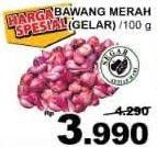 Promo Harga Bawang Merah per 100 gr - Giant