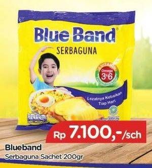 Promo Harga BLUE BAND Margarine Serbaguna 200 gr - TIP TOP