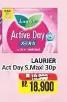 Promo Harga Laurier Active Day X-TRA Non Wing 22cm 30 pcs - Alfamart