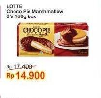 Promo Harga LOTTE Chocopie Marshmallow per 6 pcs 28 gr - Indomaret