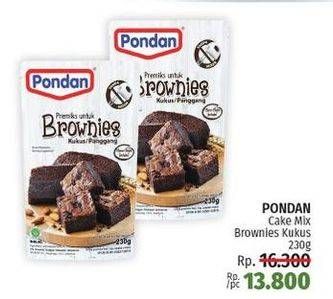 Promo Harga Pondan Brownies Kukus Panggang 230 gr - LotteMart