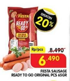 Promo Harga Fiesta Sausage Ready to Go Original 65 gr - Superindo